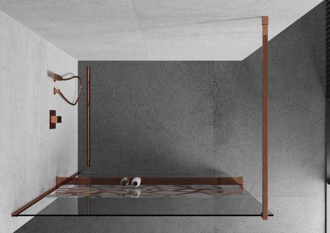 πάνελ ντους ροζ χρυσό