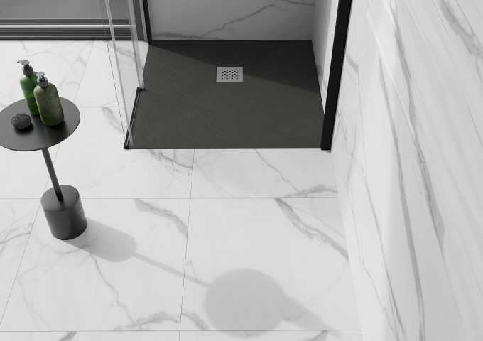 Τετράγωνα ντους με σιφόνι