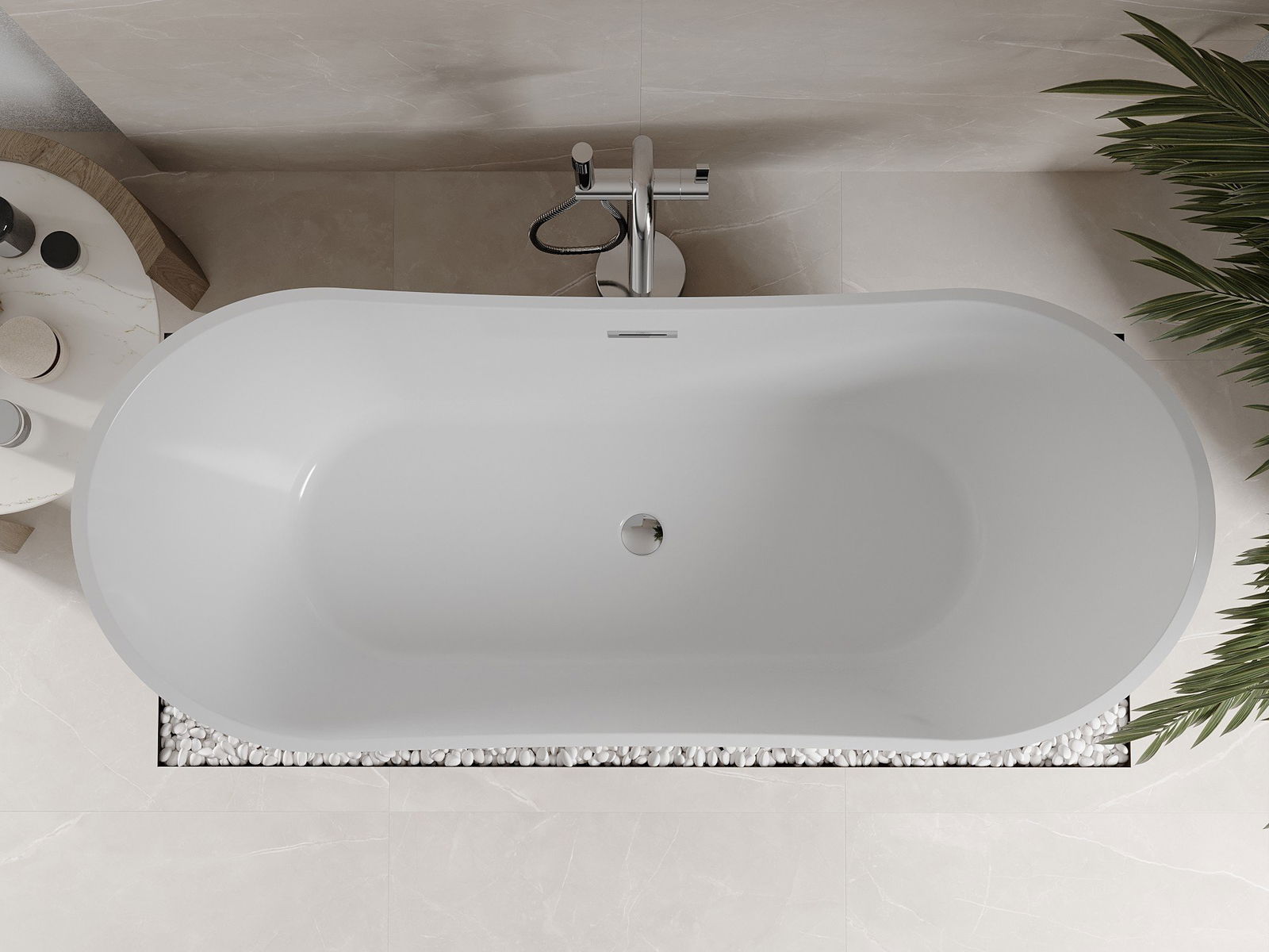 Μπεζ κεραμικά πλακάκια Mexen