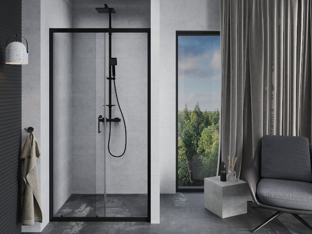 Στήλη μπάνιου σε διακόσμηση μπάνιου