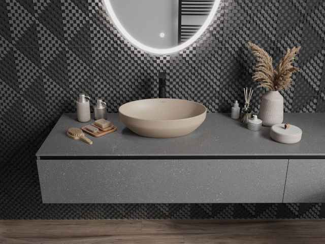 Διακόσμηση μπάνιου με ντουλάπι Mexen