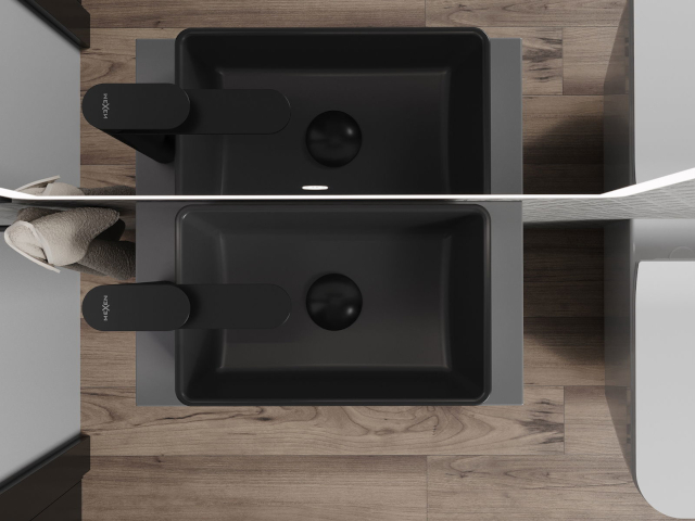 Ντουλάπι μπάνιου 60 εκ