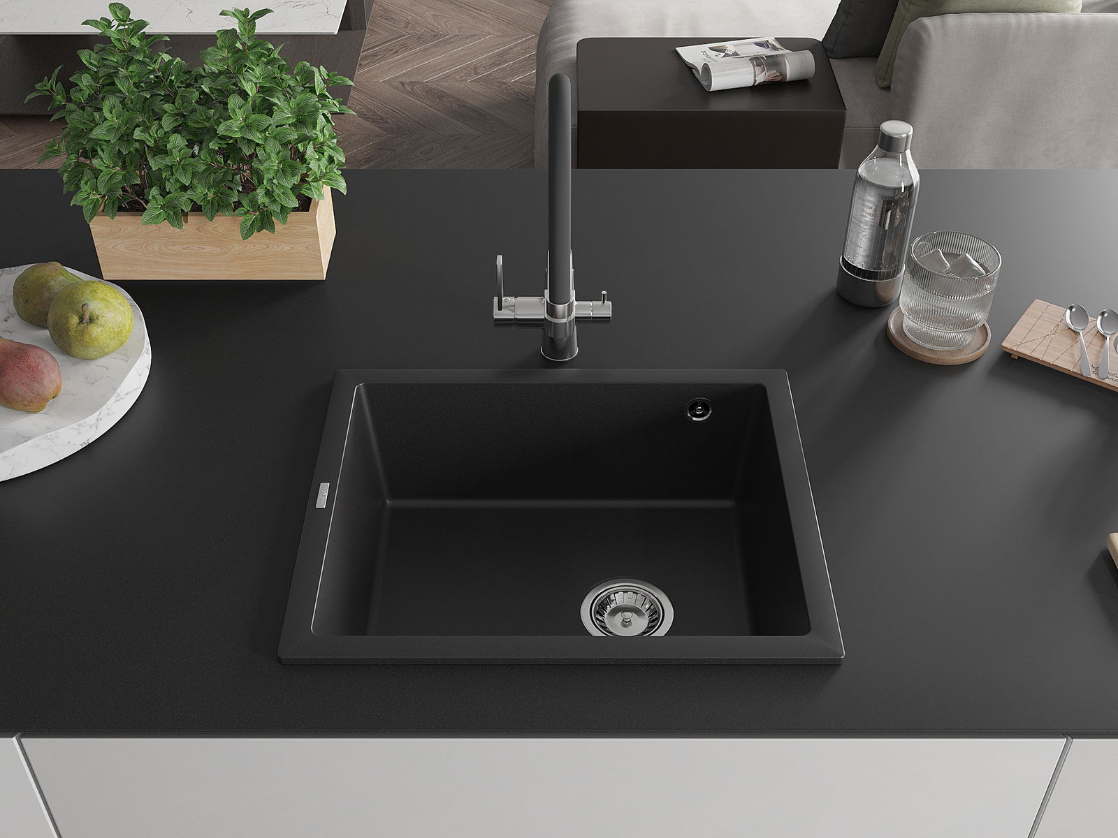 Εντοιχισμένος νεροχύτης Mexen