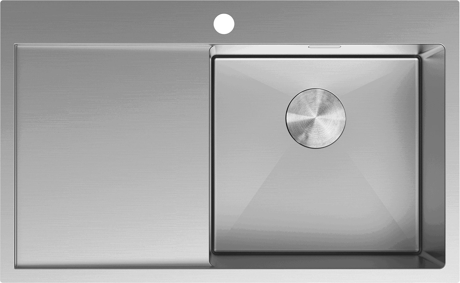 Ανοξείδωτος νεροχύτης inox