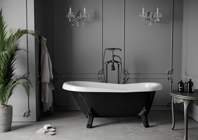 ελεύθερη μπανιέρα με πόδια