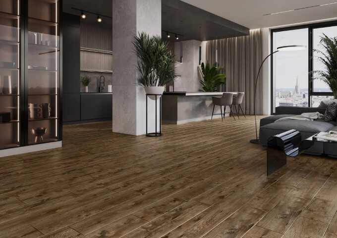 Mexen Orange Beach - εμπνεύσεις πάνελ βινυλίου καρυδιάς