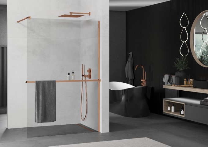 ακουστικό ντους ροζ χρυσό