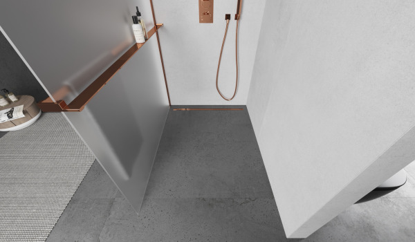 Αποκλειστικό ροζ χρυσό στο μπάνιο