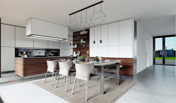 Ντουλάπια κουζίνας μέχρι το ταβάνι και ψηλά ντουλάπια - πότε είναι κατάλληλα;