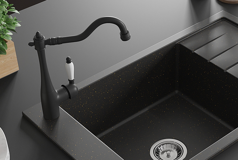 Μπαταρία κουζίνας σε ρετρό στυλ